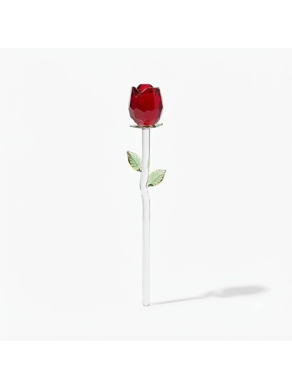 Vase Crystal Red Rose Bouquet Eros Home Essentials In Box This is so pretty!